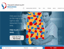Tablet Screenshot of braininjurysupport.org